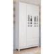 Roupeiro Selena 3 Portas Branco Brilho Carolina Baby - f0a60408-7dc3-4ba3-919c-a9556a8352a7