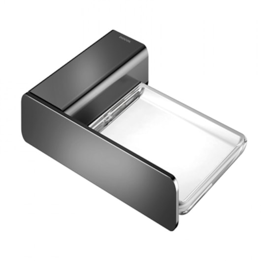 Saboneteira De Parede Flat Grafite Polido Docol - Imagem principal - 0319665a-db79-4d2f-8ce6-180d1126211e