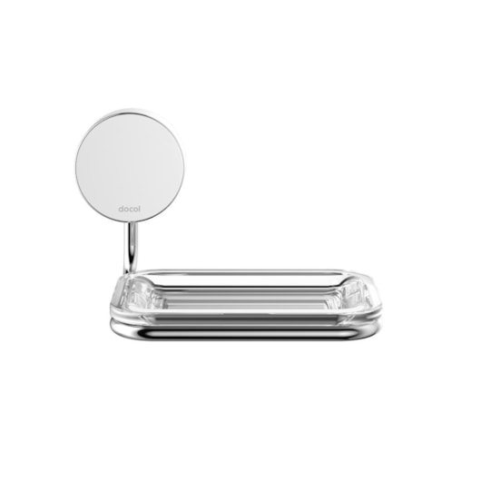 Saboneteira Dot Cromado Docol - Imagem principal - ff70878f-f55f-4c75-bac7-ca94c2c4e303