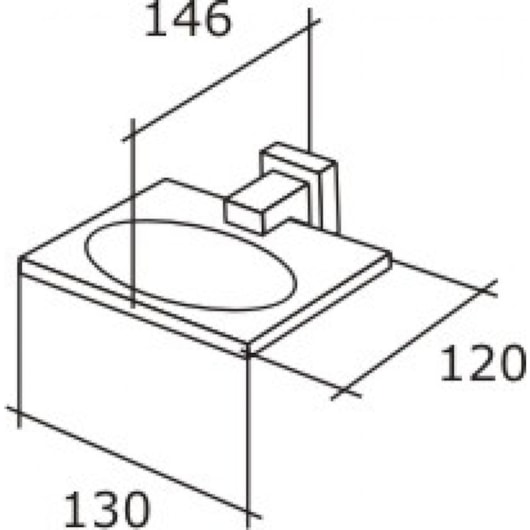 Saboneteira Flat 5460 Cromada Tigre - Imagem principal - b6aa8e44-4dfe-4160-b1b7-a54355572dc9