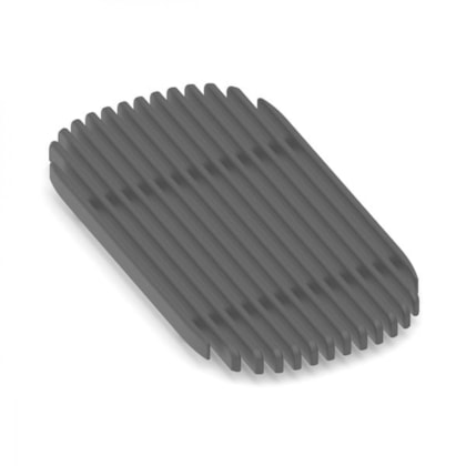 Saboneteira Para Cuba Infinity Matte Black Roca
