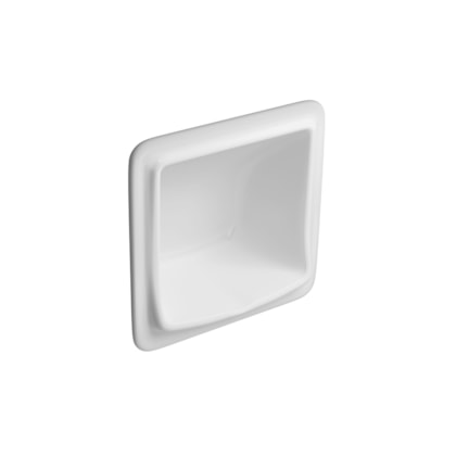 Saboneteira Sem Alça Branco Deca 15x15 cm