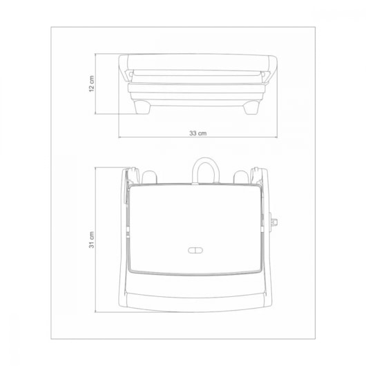 Sanduicheira Breville Express 127V Inox Tramontina - Imagem principal - 891583d5-82e1-4d0b-949c-1418b05a1767