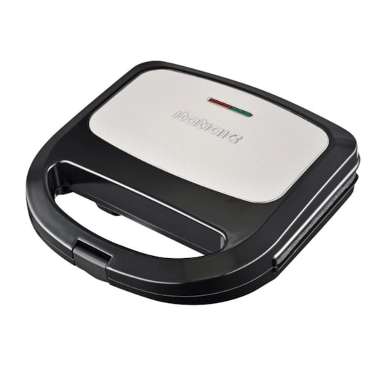 Sanduicheira Grill Elétrica Inox Essencial Itatiaia 127V 750W - Imagem principal - 22c09f38-dd0a-4577-b2b9-f7058eb37a67