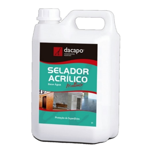 Selador Acrílico Multiuso Dacapo 5l - Imagem principal - 897e034e-fa1d-45d1-9614-a94e6bc51fe6