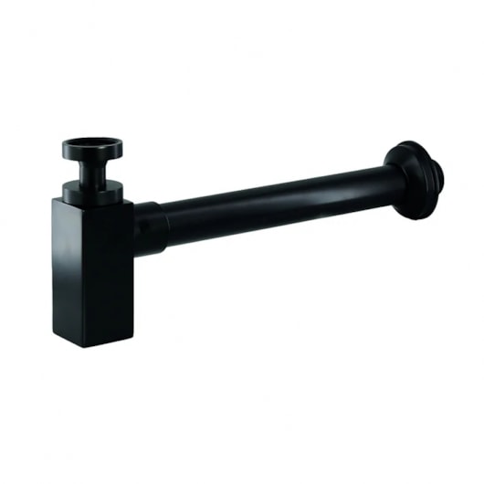 Sifão 1 1/4 Black Matte Lexxa - Imagem principal - ebb5c092-e33f-4799-a85b-9d077105fe35