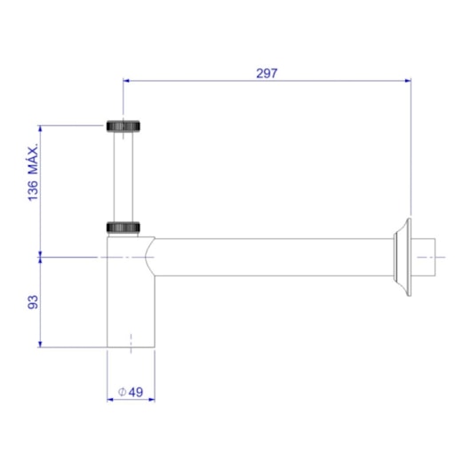 Sifão Para Lavatório 1.1/2