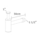 Sifão Para Lavatório 1x1 1/2x30 Saida Dn 40 Fabrimar - 957bd20b-614a-4136-8f62-a014c1c68db1