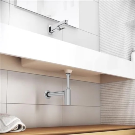 Sifão Para Lavatório Com Copo Top  Cromado Docol - Imagem principal - 2841ee35-1b1d-4fbb-984f-25e403214af2