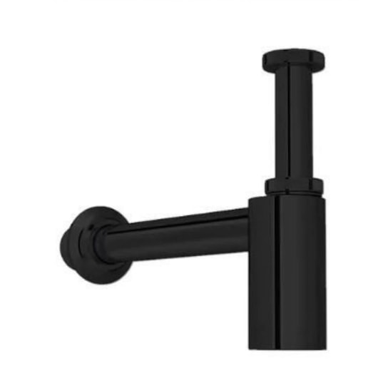 Sifão Para Lavatório Level 1x1.1/2' Black Noir Deca - Imagem principal - 1d7214d6-7e69-48ad-96bb-9d814dbb2572