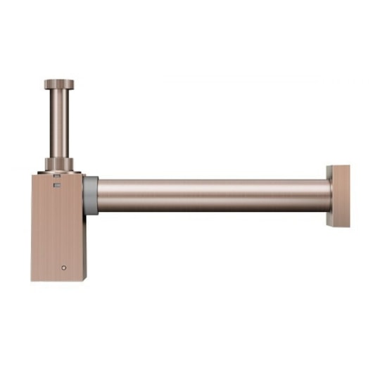 Sifão Para Lavatório Square Cobre Escovado Docol - Imagem principal - eca5797c-ab18-4e3a-814b-614284a36ba8