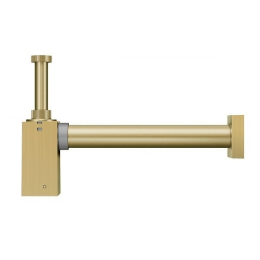 Sifão Para Lavatório Square Ouro Escovado Docol - Imagem principal - f808d2c8-cf1c-44f5-b4e2-ad090750f5ed
