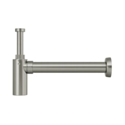 Sifão Para Lavatório Top Níquel  Escovado Docol