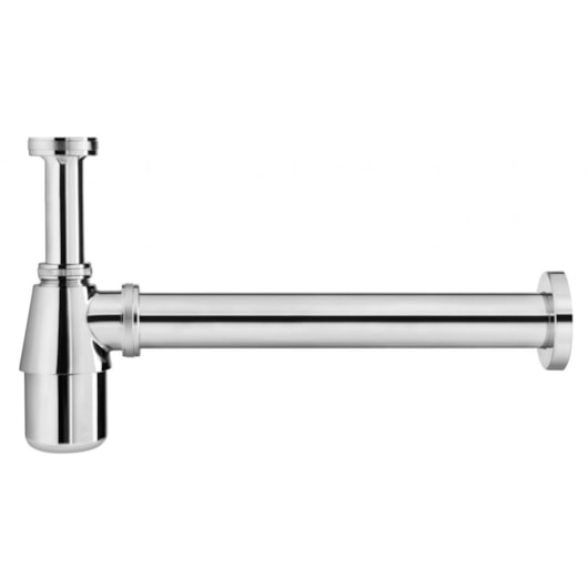 Sifão Para Tanque Com Copo Cromado Docol - Imagem principal - a62fac1f-f567-43bd-adad-46c596d940c3