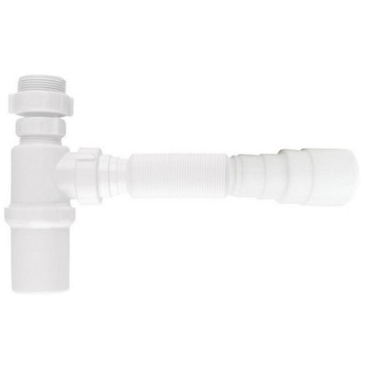 Sifão Universal Com Copo Branco Amanco - Imagem principal - 4fe5cdfa-8423-4600-abbe-c06c146d0b4c