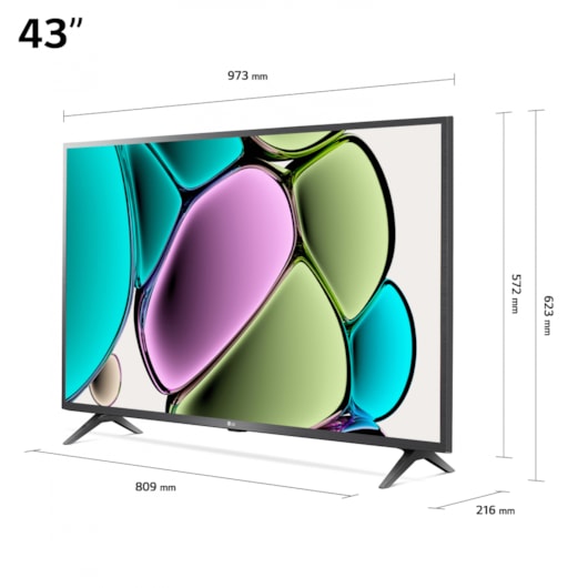 Smart TV Full Hd AI 43 Polegadas LG - Imagem principal - 8df2ab99-2984-446b-80b9-f28b8a1be662