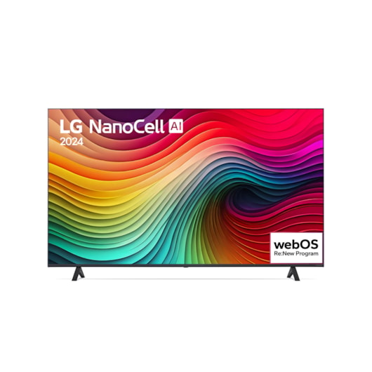 Smart TV Nanocell AI NANO80 4K 55 Polegadas LG  - Imagem principal - 9a770570-1ef1-48d4-9efd-080ed4a864ea