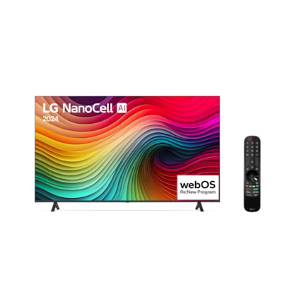 Smart TV Nanocell AI NANO80 4K 55 Polegadas LG 