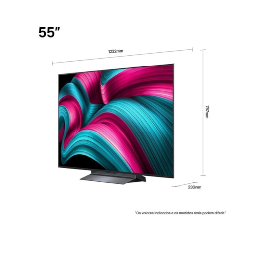 Smart TV Oled EVO 4K 55 Polegadas LG - Imagem principal - ba9cff25-e0af-401a-9162-d5bd7c5356dd