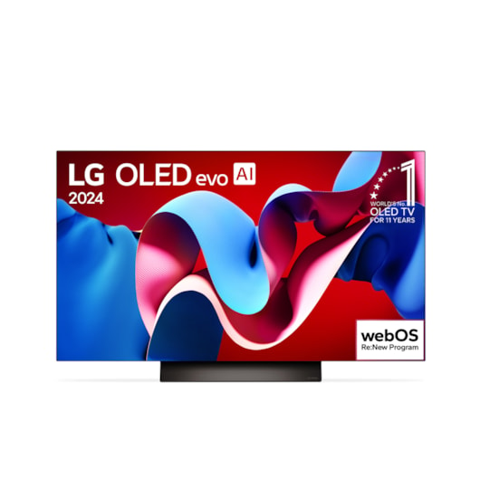 Smart TV Oled Evo 4K C4 48 Polegadas LG - Imagem principal - a0d66bb0-7932-4ee9-b5f2-61b6a9ea5726