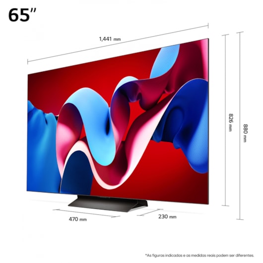 Smart TV Oled Evo 4K C4 65 Polegadas LG - Imagem principal - a22e9e31-d265-4c30-b4c5-79269badfccb