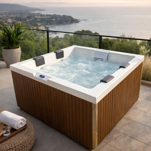 Spa 4 Lugares Com Aquecedor e Painel J-170 170cm X 89cm Jacuzzi - Imagem principal - f27f6d19-c800-4643-ab2d-469459449319