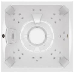 Spa 4 Lugares Com Aquecedor J185 Vip Jacuzzi 180x180x89cm