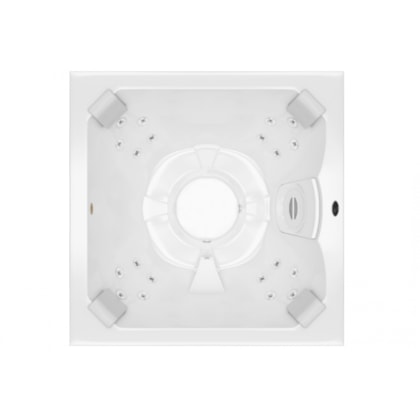 Spa 4 Lugares Com Aquecedor J185 Vip Jacuzzi 180x180x89cm