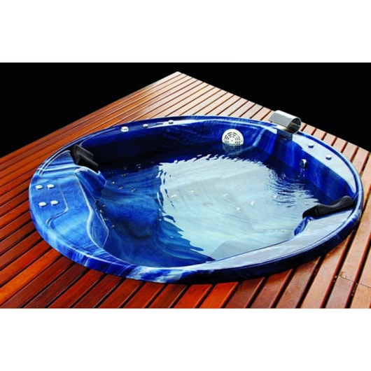 Spa 5 Lugares Redonda Goldspacril Top Line 211x70cm Ouro Fino - Imagem principal - d954b97a-ffb7-427f-9c7e-e1a39adb8535
