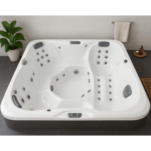 Spa 6 Lugares Com Aquecedor J355 Jacuzzi 231cm X 214cm X 95,50cm - Imagem principal - 98f8a1ec-8df6-4db8-9579-fe1b1a0e538a