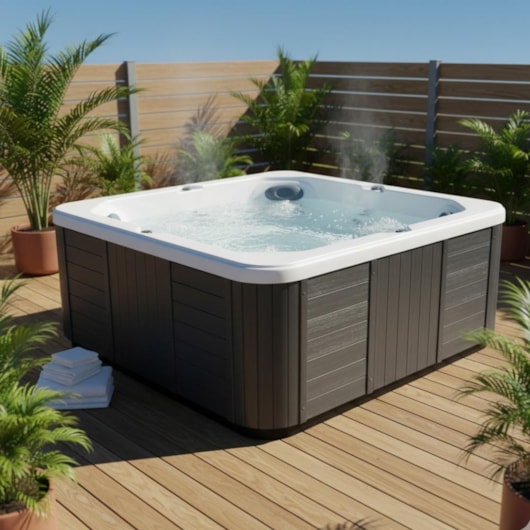 Spa 7 Lugares Com Aquecedor e com Painel J195 Jacuzzi 180cm X 180cm X 89cm - Imagem principal - 560d4da1-04b2-47cc-97f8-c33afde73a5b