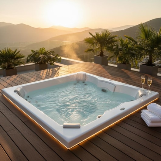 Spa 7 Lugares Com Aquecedor e Painel J-185 180cm x 89cm Jacuzzi - Imagem principal - 7cc5a920-caab-4512-ae5f-111fe9415a91