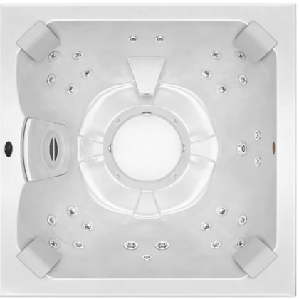 Spa 7 Lugares Com Aquecedor e Painel J-185 Vip 180cm x 89cm Jacuzzi