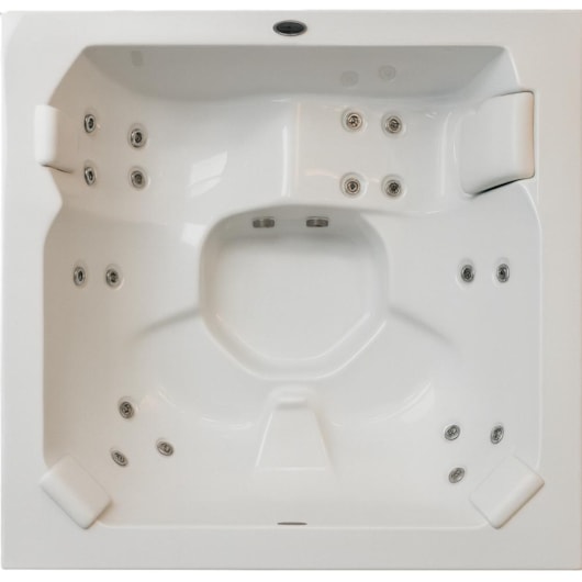 Spa Com Aquecedor 5 Lugares Sem Painéis 185l Jacuzzi 180x180x89cm - Imagem principal - 44dfac93-4bae-4551-91d4-e569f897f540