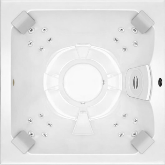 Spa com Aquecedor com 7 Lugares J185 Jacuzzi 180x180x89cm - Imagem principal - 4da89907-9b6c-43f5-be4a-be468c4c5d1e