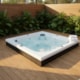 Spa Com Aquecedor J220 60hz Jacuzzi 210cm X 210cm X 91cm - b1446950-cd84-4a04-bbb7-f6604661559f