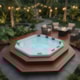 Spa Lodge 8 Lugares com Aquecedor e Painel 214cm X 93cm Jacuzzi - b436b50d-fd8d-4c63-899e-a4014a979c5b