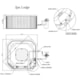 Spa Lodge 8 Lugares com Aquecedor e Painel 214cm X 93cm Jacuzzi - 28e09269-fb8e-49c0-92ca-632961e2f631