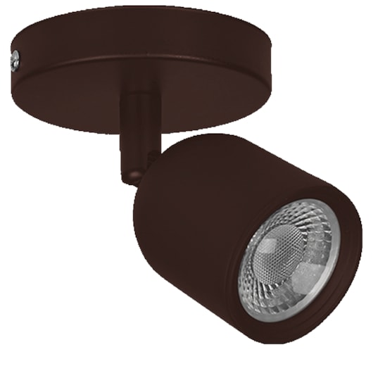 Spot Elegance De Sobrepor Cobre Fosco Luz Branca Bivolt Avant 6500K 7W - Imagem principal - e6dae2c5-eb9f-4fe3-9b5e-5955e108b766