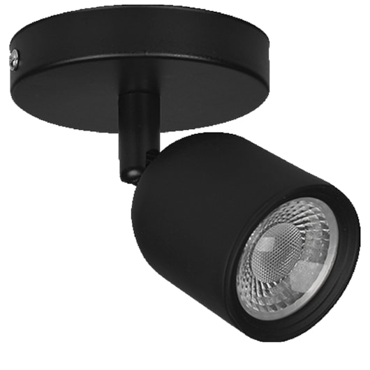 Spot Elegance De Sobrepor Preto Luz Branca Bivolt Avant 6500K 7W - Imagem principal - 04bc9905-8a13-41f6-83c0-06952656eb3e