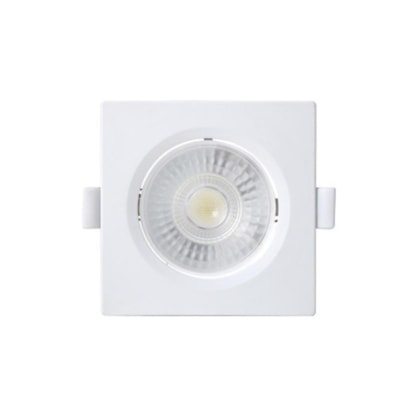 Spot Led Embutir Quadrado 38º Alltop MR11 3000K Branco Taschibra 3W