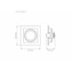 Spot Led Embutir Quadrado Recuado Conecta Mr16 Branco Taschibra - 7edbd194-dac2-49c5-9ea9-7b65ae0fda2b