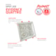 Spot Led Evidence Quattro Luz Amarela E Branca 28W Branco Fosco Avant - da896124-421e-4497-8640-f3d694e662de