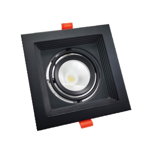 Spot Led Evidence Uno Luz Amarela E Branca 7W Preto Fosco Avant - Imagem principal - afe4e12f-6bfb-45e6-addb-8f7923e69b39