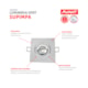 Spot Supimpa Quadrado 12w 6500k Bivolt Luz Branca Avant - 52480d70-8421-41a4-92e1-1ae48704a2e0