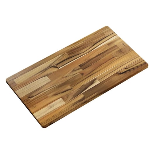 Tabua Bistrô Em Madeira Teca Docol 24x44x2cm - Imagem principal - b40f8a7c-d471-4933-b99c-4474639ed772