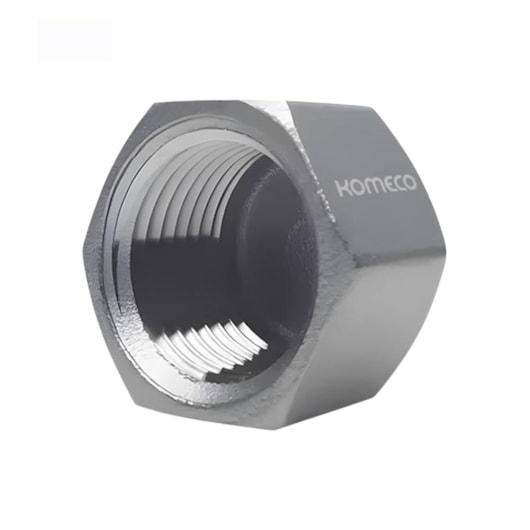 Tampão Inox 1/2 Komeco - Imagem principal - dd385cc3-53ef-40c3-bf61-fe9f5af618e4