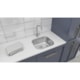 Tanque De Encaixe Em Inox Acetinado Hera Compact 19 Tramontina 40x30cm - 9cdb61bd-235f-4592-9726-ee4cc4f3ac85