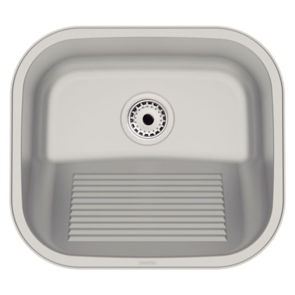 Tanque De Encaixe Em Inox Acetinado Hera Compact 19 Tramontina 40x35cm