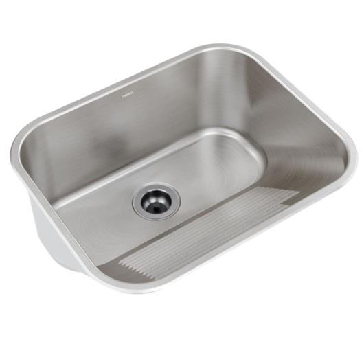 Tanque De Inox 50x40x23cm Ct-50 Com Válvula Escovado Mekal - Imagem principal - df83fe33-e737-4a49-8816-0e666fafd1dc